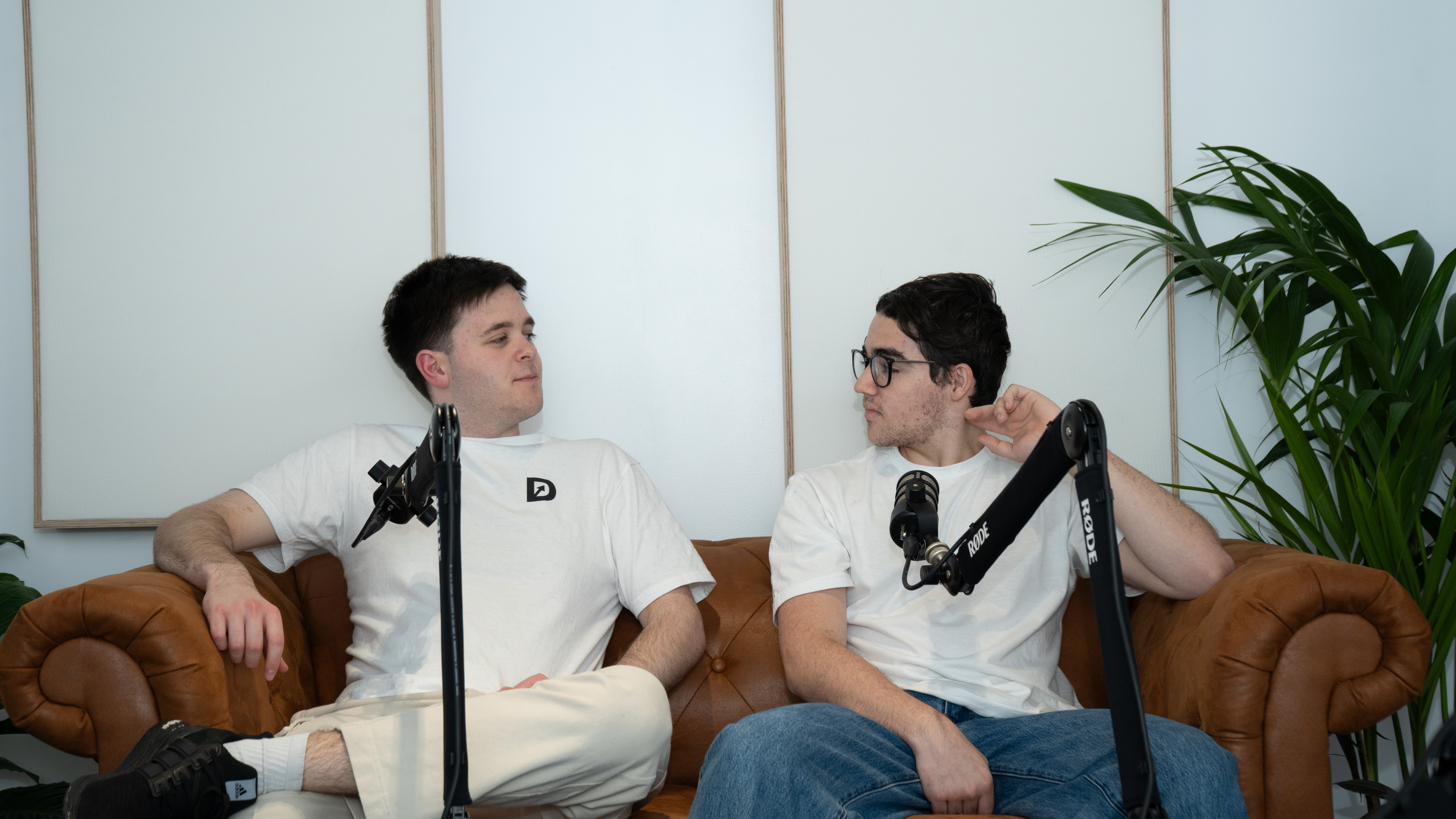 Dash founders working together on the app